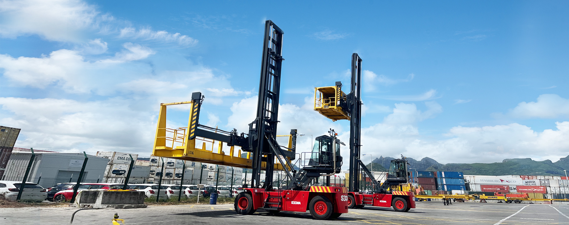 SOCMA Empty Container Handlers Powering Global Logistics
